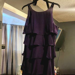 Size 12 purple formal dress